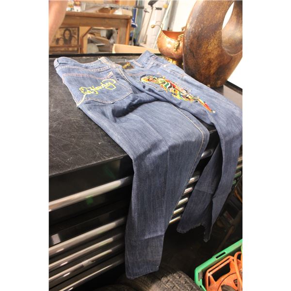 Ed Hardy Size 34 Designer Pants/Jeans