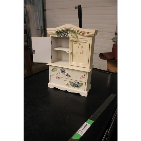 Little Wooden Cabinet 15" tall