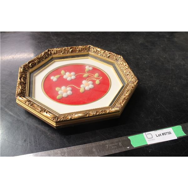 Caribou Hair Picture in Frame