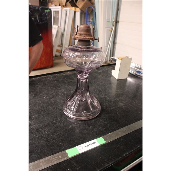 Lamp Glass Changing Purple