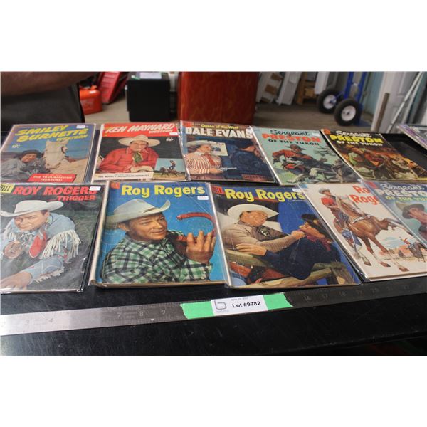 (2X THE MONEY) 1950's Roy Rogers Comics and Other Comics