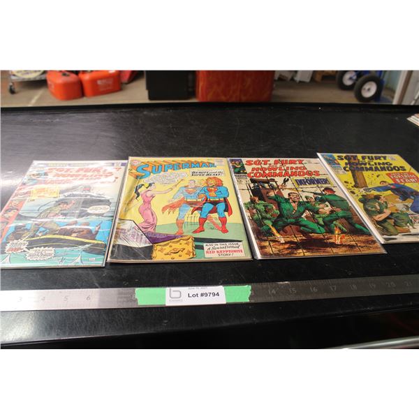 (4) Misc Comic Books