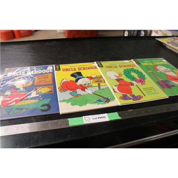 Uncle Scrooge 15 cent comic books