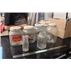 Image 1 : Collection of Vintage Jars (Blue Holland Style Herring York Brand)