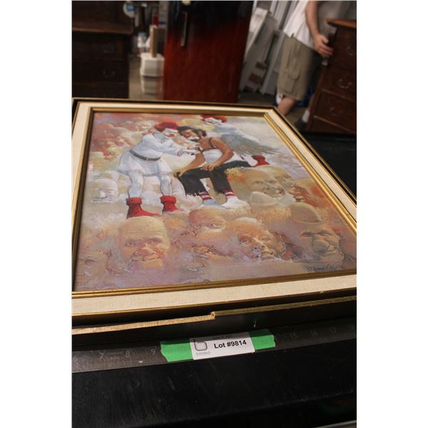 Clown Picture 19" x 23"