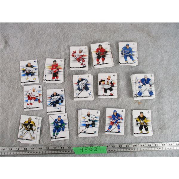 2019-20 SP Auth various base cards- approx 200-250