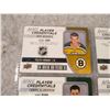 Image 4 : 2019 MVP NHL Player Credentials insert cards - Bobby Orr + Jake Guentzel etc
