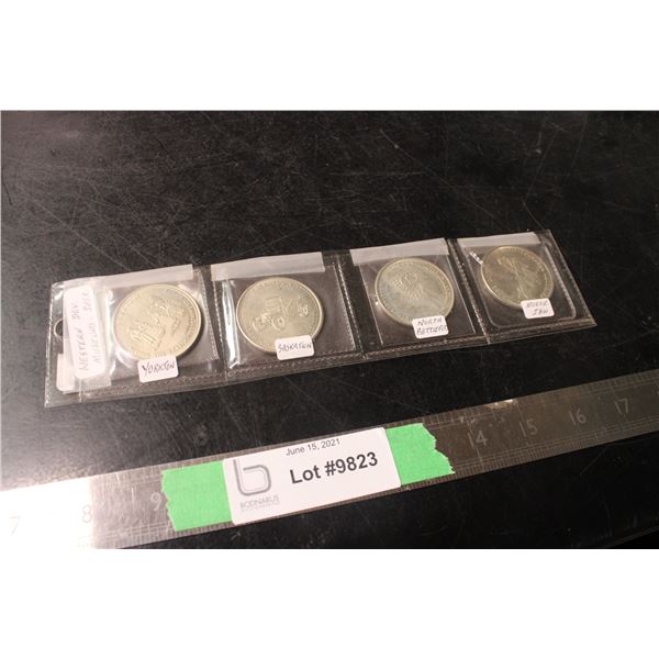 Western Development Museum Tokens Sask