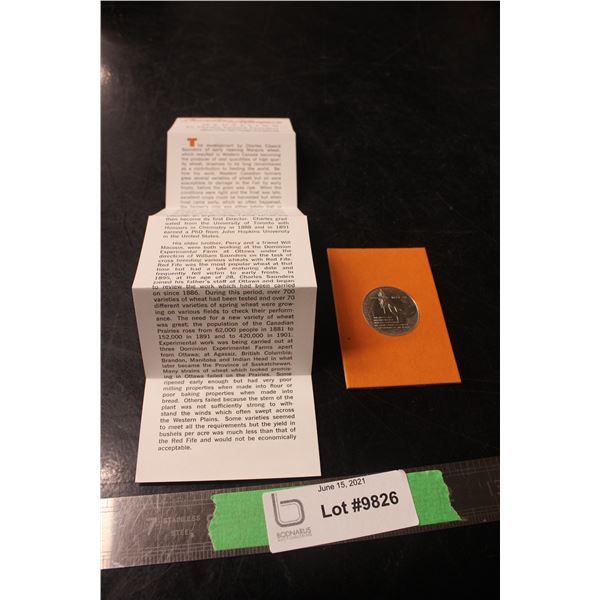 Saunders Marquis Medallion