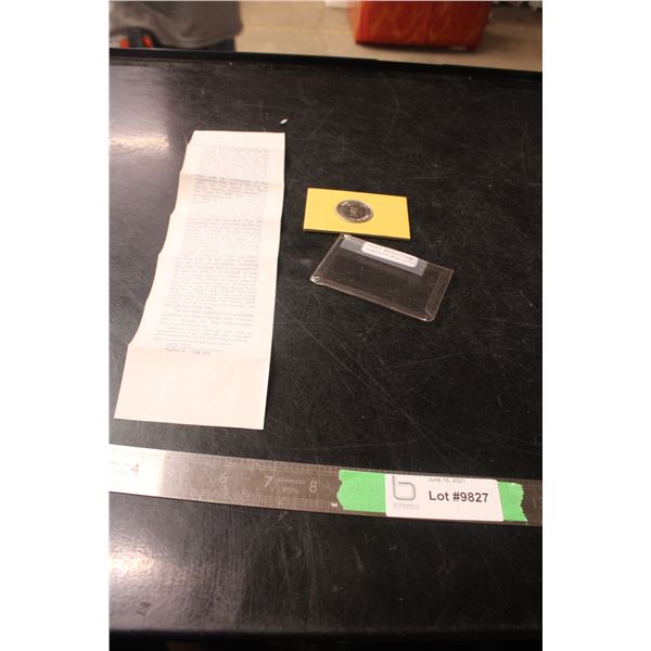 Fort Saskatchewan Alta with History Medallion