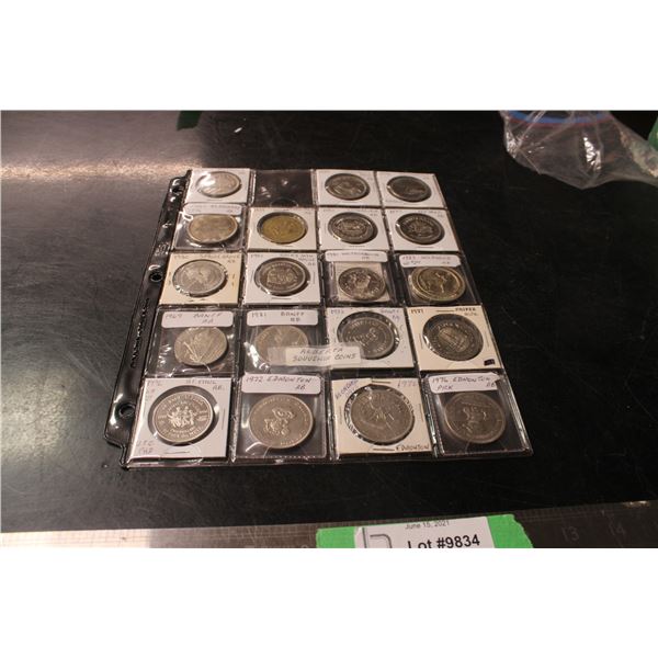 Alberta Souvenir Coins
