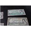 Image 3 : (2X THE MONEY) 1954 Canadian $1 Bill