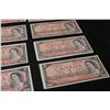 Image 2 : (2X THE MONEY) 1954 Canadian $2 Bills