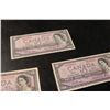 Image 3 : (3X THE MONEY) 1954 Canadian $10 Bills