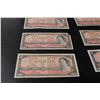 Image 2 : (2X THE MONEY) 1954 Canadian $2 Bills