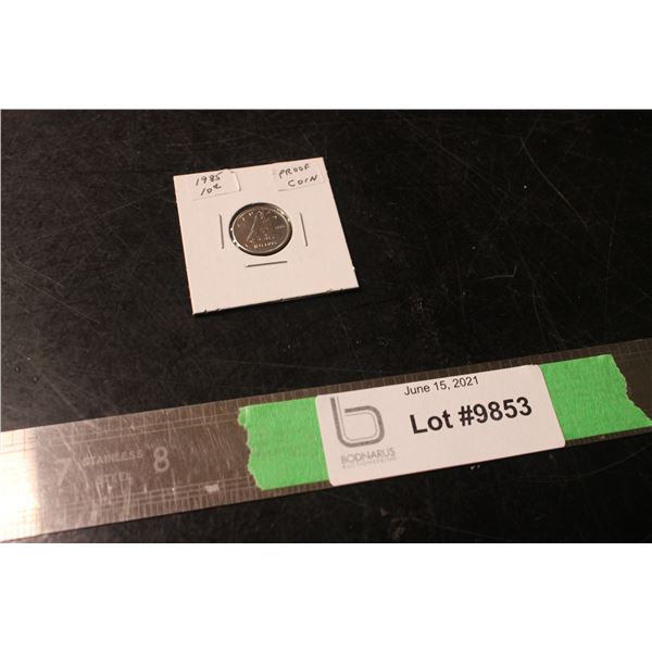 1985 Proof 10 cent
