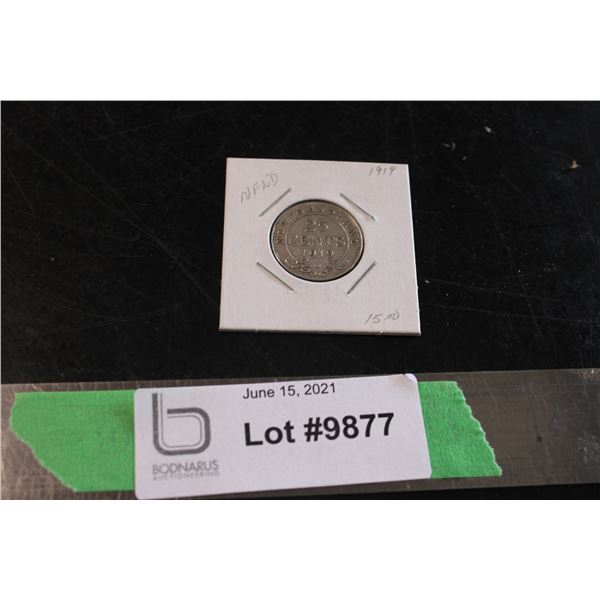 1919 Newfoundland 25 Cent Coin