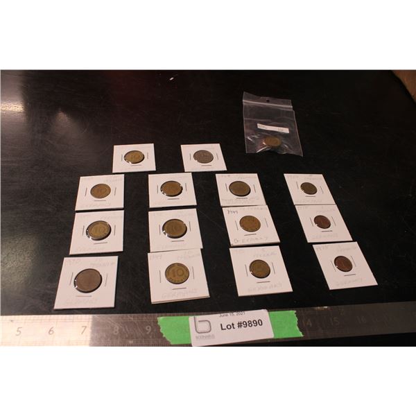 (2X THE MONEY) (20) Germany Foreign Coins