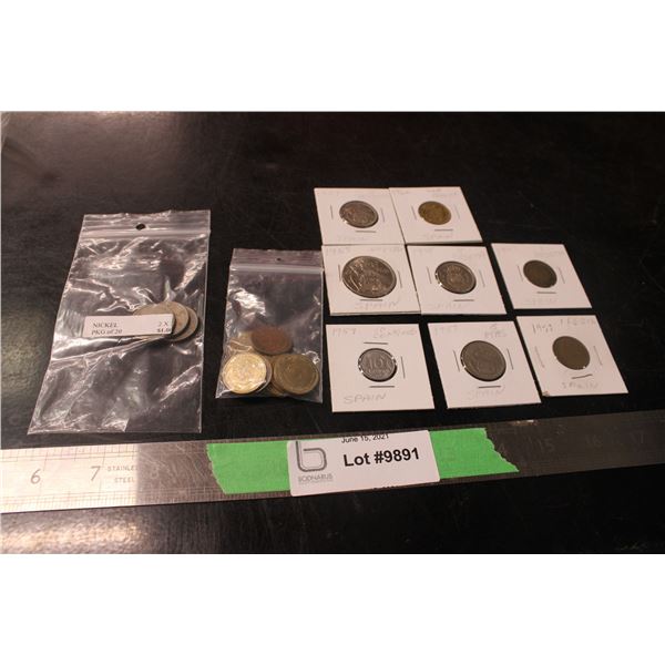 (23) Spain Coins