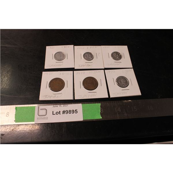 (6) Japan Coins