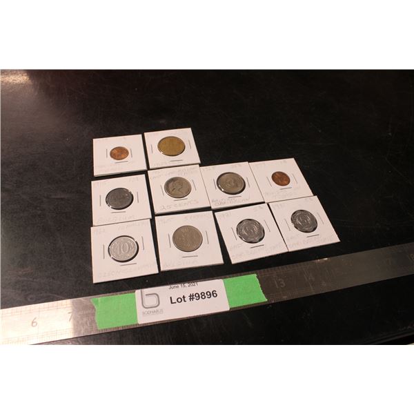 (10) World Coins