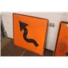 Image 3 : (2X THE MONEY) Road Signs 29.5" x 29.5"