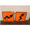 Image 1 : (2X THE MONEY) Road Signs 29.5" x 29.5"