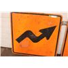 Image 3 : (2X THE MONEY) Road Signs 29.5" x 29.5"