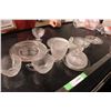 Image 1 : Clear Glass Dishware Set (10 Piece)
