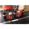 Image 1 : Lot of Coca Cola Bottles and Cans