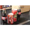 Image 2 : Lot of Coca Cola Bottles and Cans