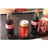 Image 3 : Lot of Coca Cola Bottles and Cans