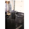 Image 4 : Lot of Enamel Pots and Canner