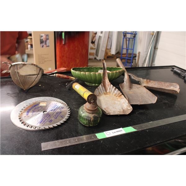 Coal Shovel Saw Blade Misc Items
