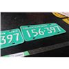 Image 3 : Pair of 1969 Sask Licence Plates