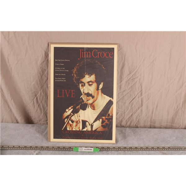 Jim Croce Concert Poster 12x18