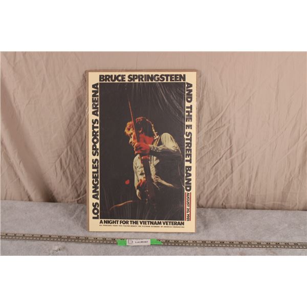 Bruce Springsteen Concert Poster 12x18