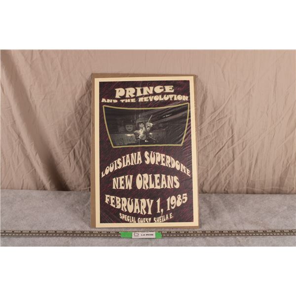 Prince Concert Poster 12x18