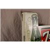 Image 6 : Flanged 7-UP Porcelain Sign  16x18.5"