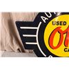 Image 2 : OK Used Cars Porcelain sign - Double Sided 34x24"