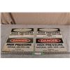 Image 1 : Danger High Pressure signs - aluminum?