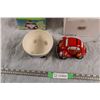 Image 2 : VW Collectibles - Money Bank + Ceramic Bowl