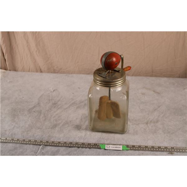 Vintage "Blow" Butter Churn