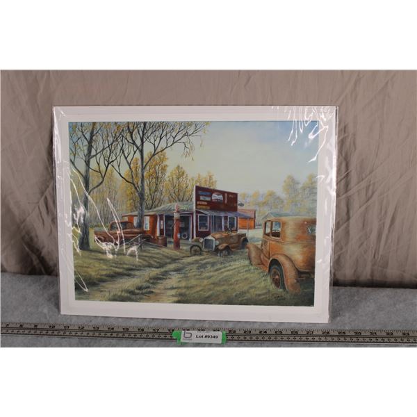 Dan Reid Print "unfinished business" /250 12x16