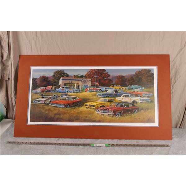 Dale Klee Print "Country Classics" /1200 - total length 40x22