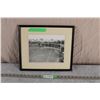 Image 1 : 1950's Photo of Saskatoon Ball Park - frame measures 13x15