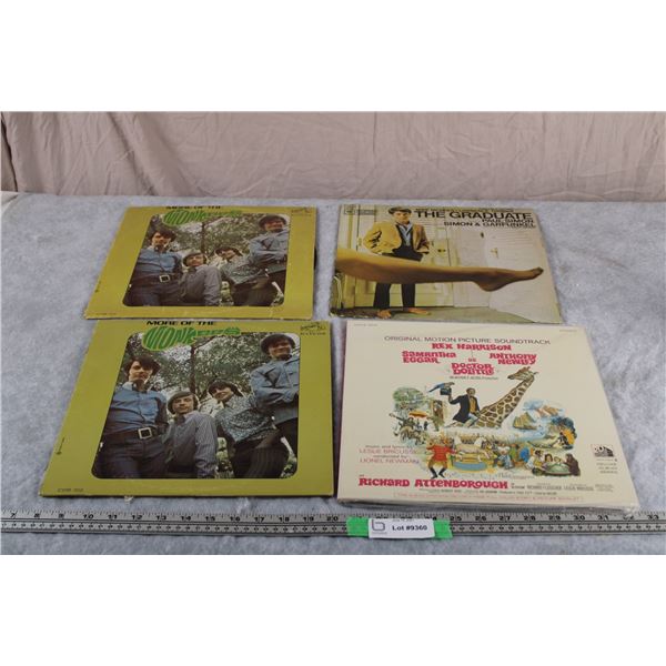 Record Lot - Dr Dolittle Record (good) - other 3 records scratched