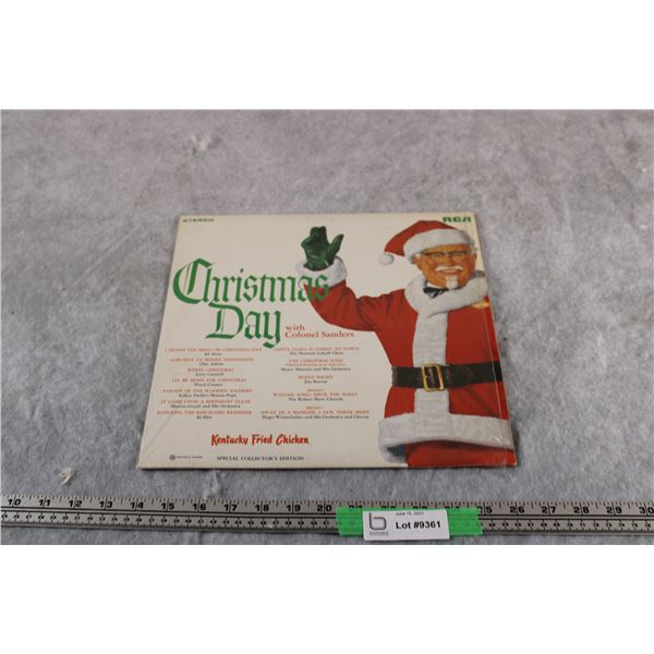 Vintage RCA Record - Christmas Day KFC (good condition)