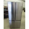 Image 1 : Hi Sense Stainless Steel Fridge S X S w Bottom Freezer 67"H x 33.5" x 30" One Dent on Front on Side