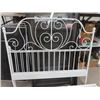 Image 2 : Wrought Iron 60" Wide Headboard Bed